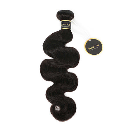 Wear Go Premium 9A Brazilian Human Virgin Hair Afro Curly Natural Black 3 Bundles Deal