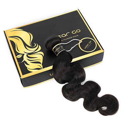 Wear Go Premium 9A Brazilian Human Virgin Hair Afro Curly Natural Black 3 Bundles Deal