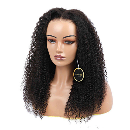 Wear Go Kinky Curly Wear Go 4x6 HD Lace Glueless Wigs Wear Go Pre Cut Lace Human Hair Wigs